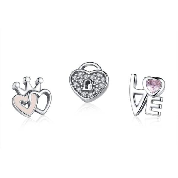 Talismane pentru colier cu Dragostea Printesei