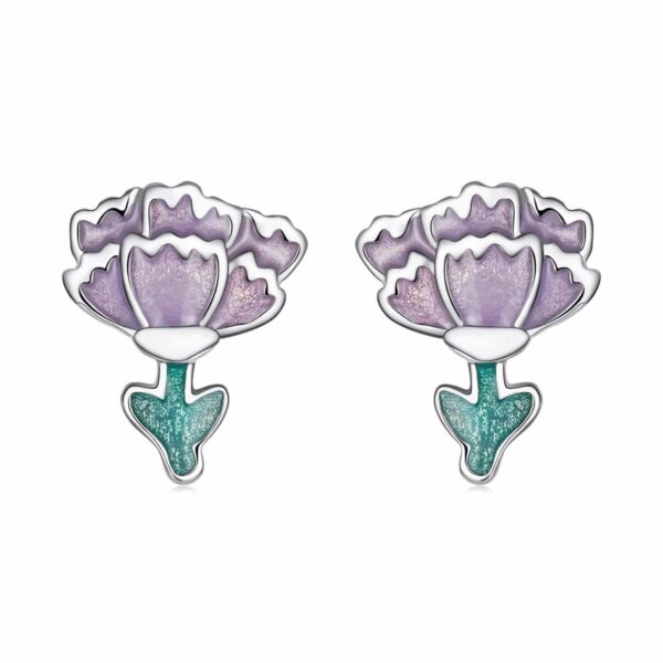 Cercei din argint Favourite Flower