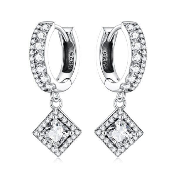 Cercei din argint Lot of Crystals