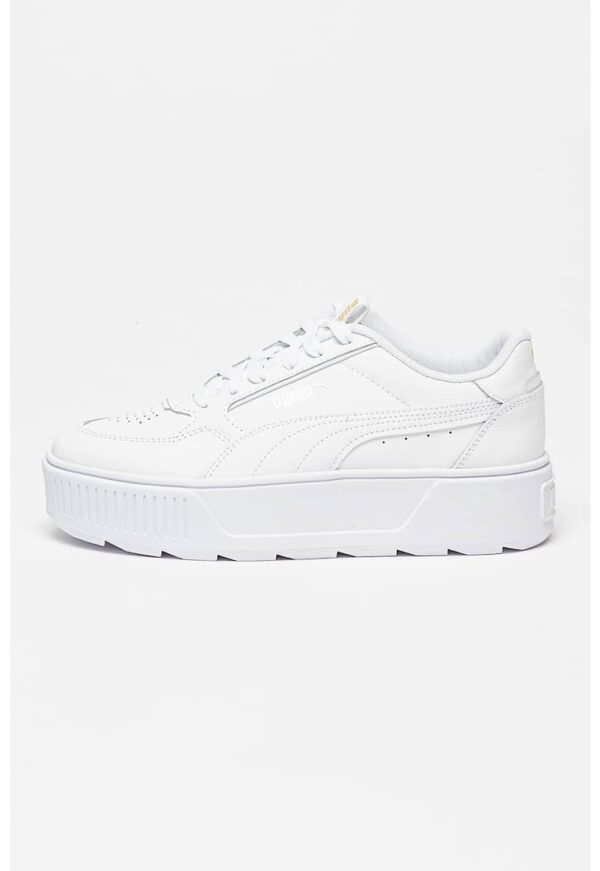 Pantofi sport flatform din piele si piele ecologica Karmen Rebelle