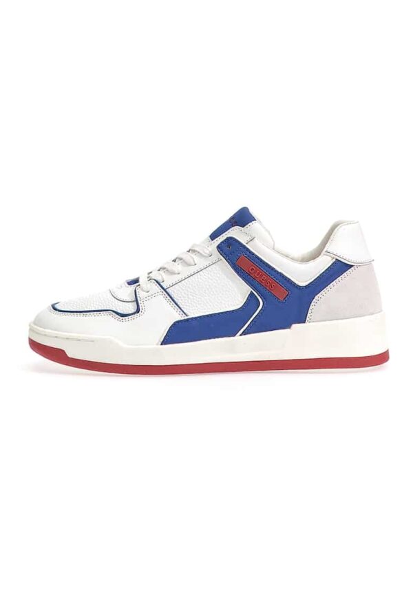 Pantofi sport colorblock cu insertii de piele