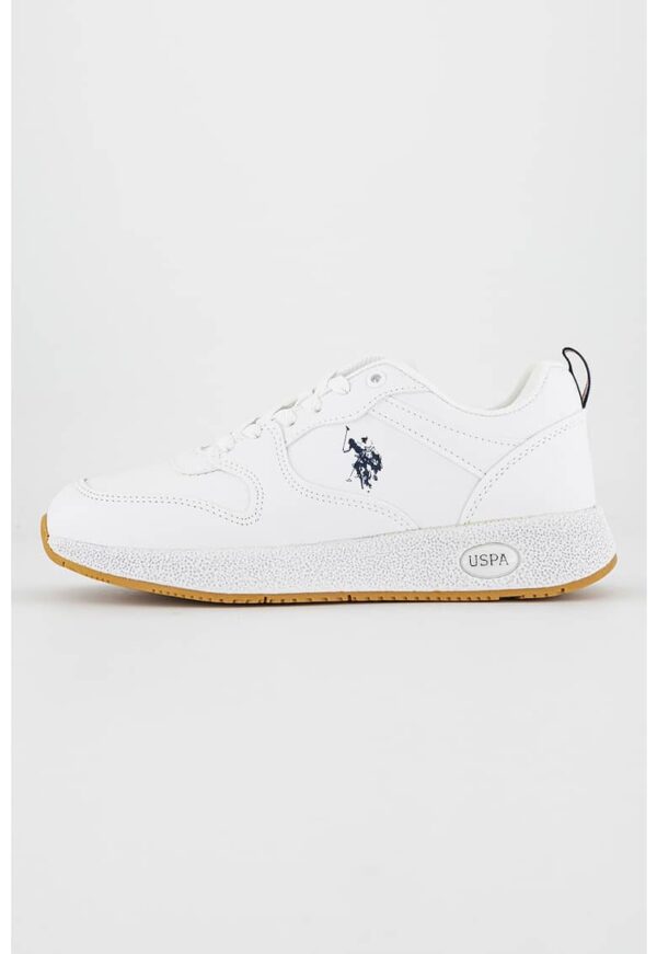 Pantofi sport de piele ecologica cu logo Angel