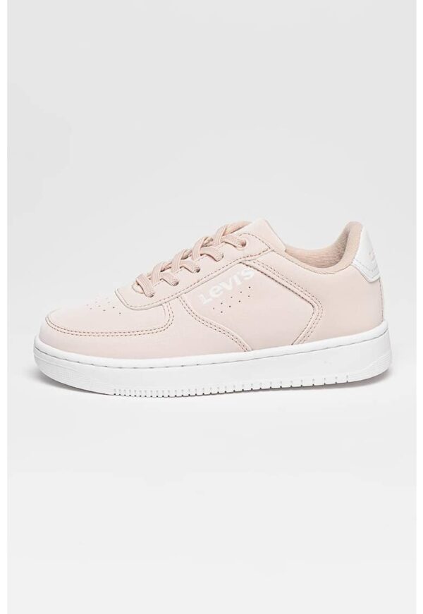 Pantofi sport de piele ecologica cu detalii perforate New Union