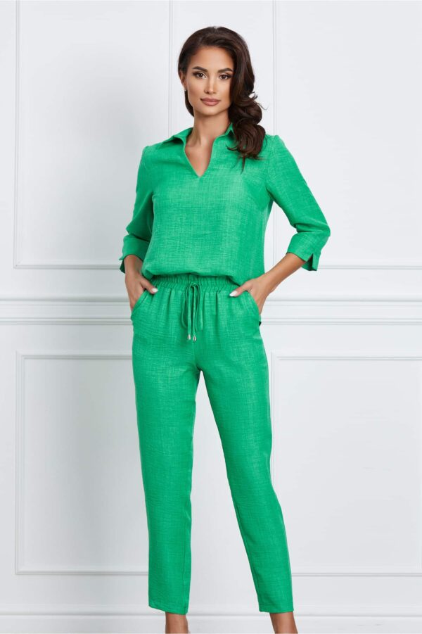 Bluza LaDonna verde vaporoasa