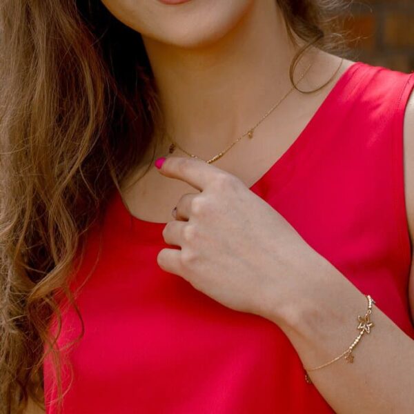 Bratara colectia Fairyland – Glimmer of love – Argint 925 placat cu Aur Galben si Roz 18K