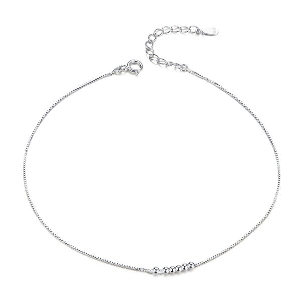 Bratara de glezna 6 Silver Balls