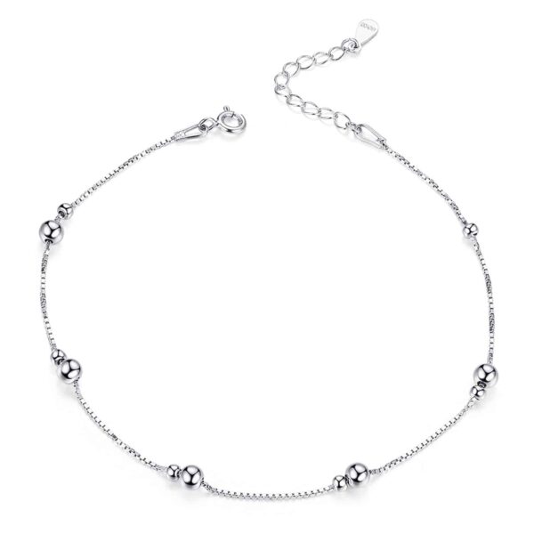 Bratara de glezna Silver Balls