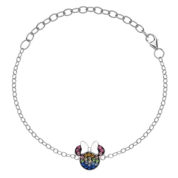 Bratara Disney Minnie Mouse – Argint 925 si Cubic Zirconia colorate