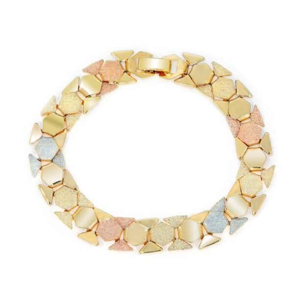 Bratara – Golden Snake – placata cu aur 18K