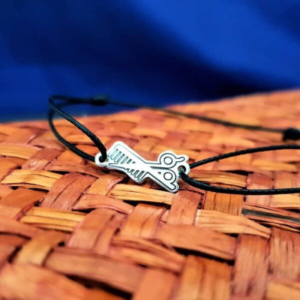 Bratara Hairstylist – Argint 925, snur reglabil