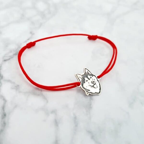 Bratara Husky – Argint 925, snur