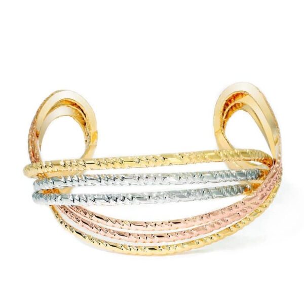 Bratara – Infinity Gold – placata cu aur 18K