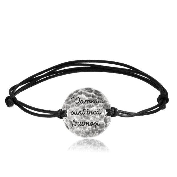 Bratara OAMENII SUNT INCA FRUMOSI – Argint 925 – Colectia Victoriana