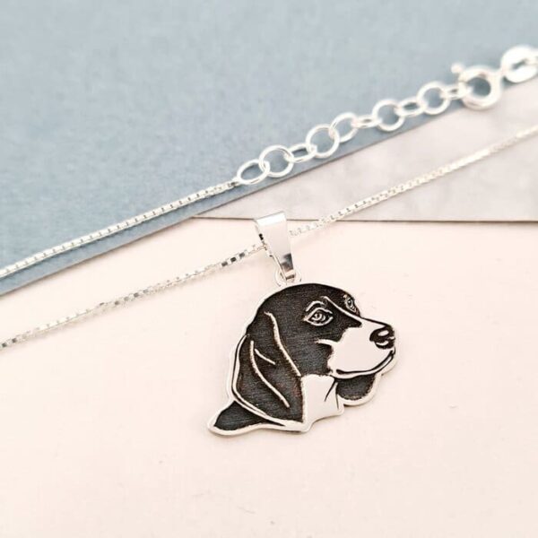 Lantisor cu pandantiv Beagle – Argint 925