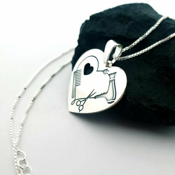 Lantisor inima – Hairstylist – Argint 925