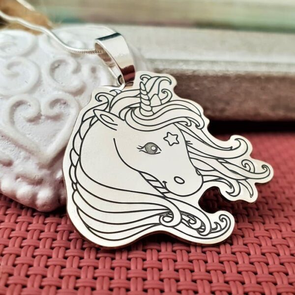 Lantisor Unicorn – Argint 925