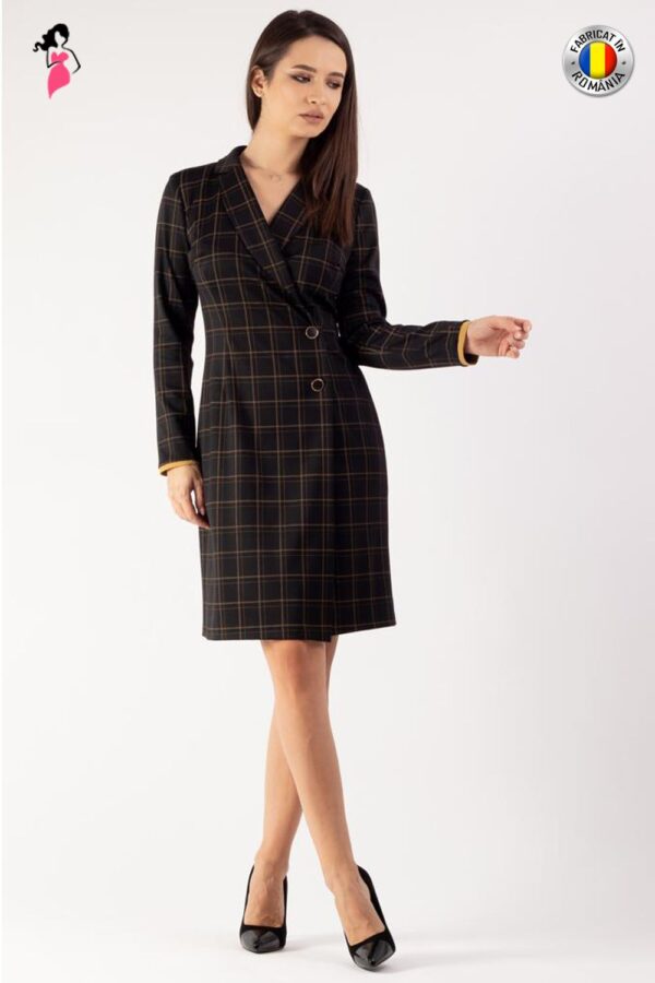 Rochie Moze office tip sacou