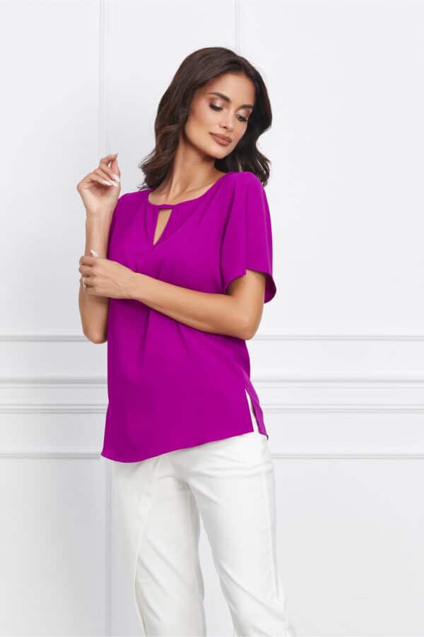 Bluza LaDonna magenta vaporoasa