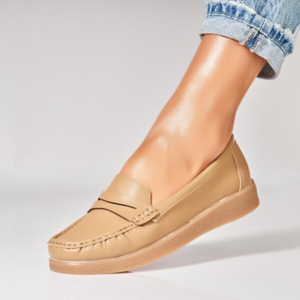 Pantofi dama casual Kaki din Piele Ecologica Awsa A7268