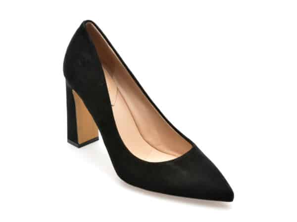 Pantofi ALDO negri, SEIRITH001, din piele intoarsa