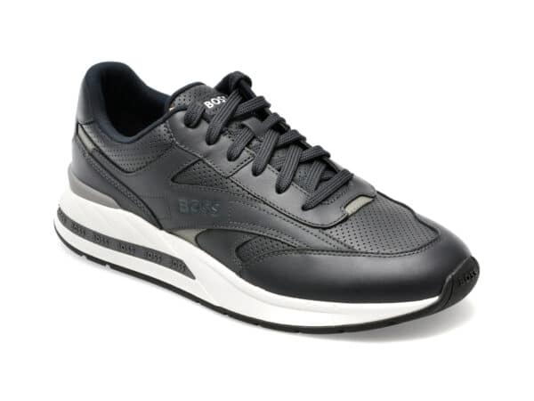 Pantofi BOSS bleumarin, 2902, din piele naturala