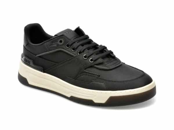 Pantofi BOSS negri, 2886, din material textil