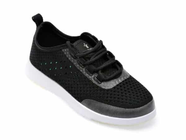 Pantofi EMU negri, 12497, din material textil