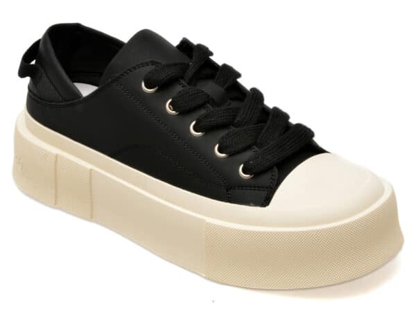 Pantofi EPICA negri, 3010, din piele naturala