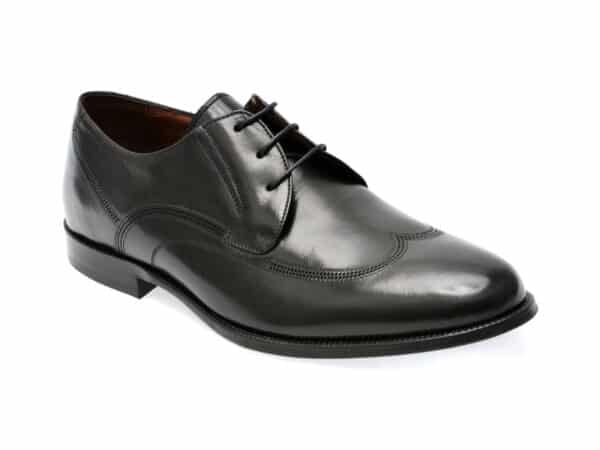 Pantofi EPICA negri, 63840, din piele naturala