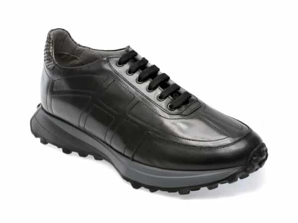 Pantofi EPICA negri, 66709, din piele naturala