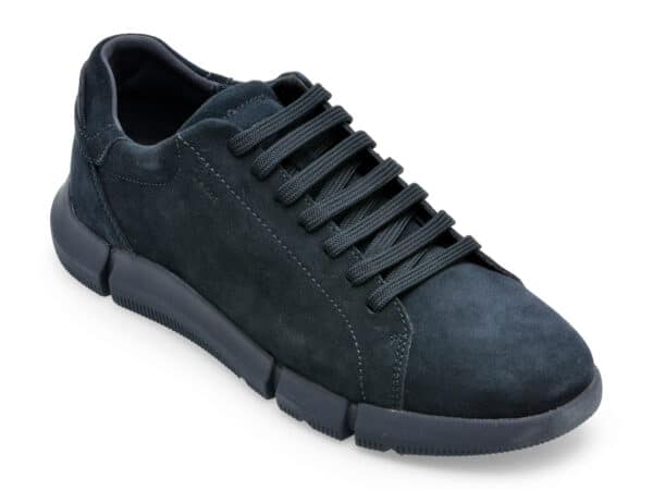 Pantofi GEOX bleumarin, U26FFA, din piele intoarsa