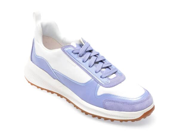 Pantofi GEOX mov, D35FXB, din material textil