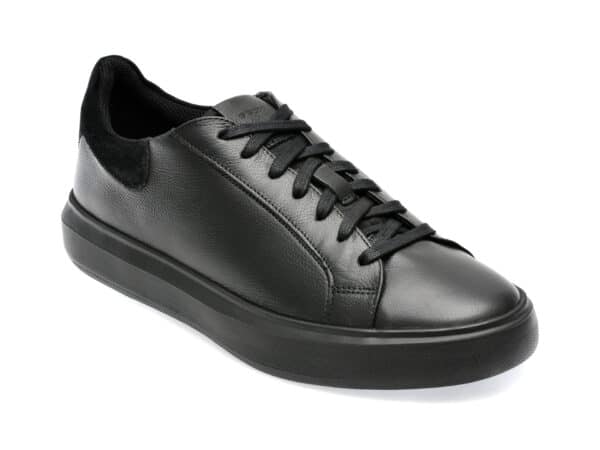 Pantofi GEOX negri, U355WA, din piele naturala