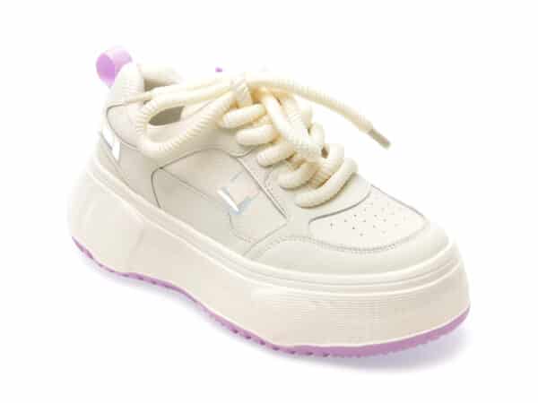 Pantofi GRYXX albi, 187, din piele naturala