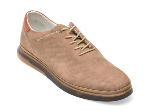 Pantofi GRYXX gri, M6848, din nabuc