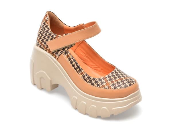 Pantofi GRYXX maro, 431830, din piele naturala