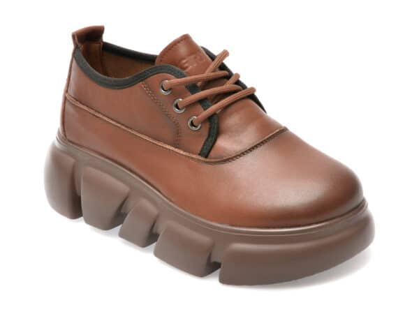 Pantofi GRYXX maro, 5129, din piele naturala