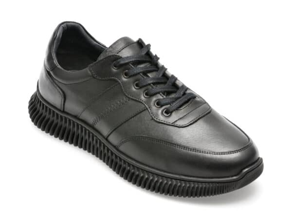 Pantofi GRYXX negri, 17221, din piele naturala