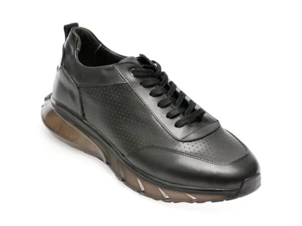 Pantofi GRYXX negri, 2001, din piele naturala