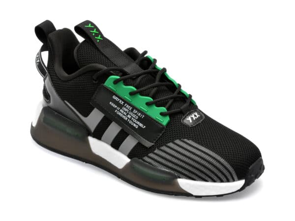 Pantofi GRYXX negri, 6600, din material textil