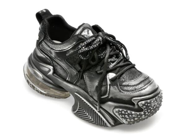 Pantofi GRYXX negri, 897, din piele naturala