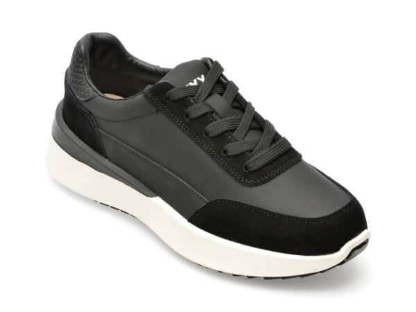 Pantofi GRYXX negri, 9933, din piele naturala