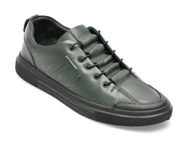 Pantofi GRYXX verzi, 17219, din piele naturala