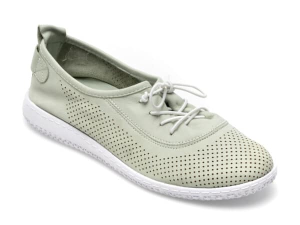 Pantofi GRYXX verzi, 5002020, din piele naturala