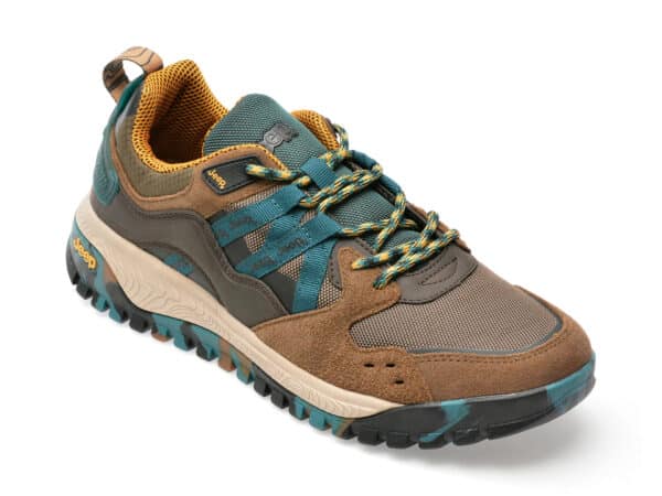 Pantofi JEEP gri, M32112A, din material textil