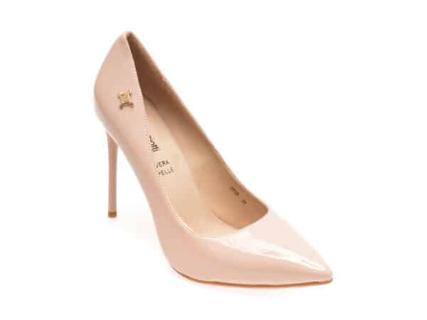 Pantofi LAURA BIAGIOTTI nude, 8318, din piele ecologica