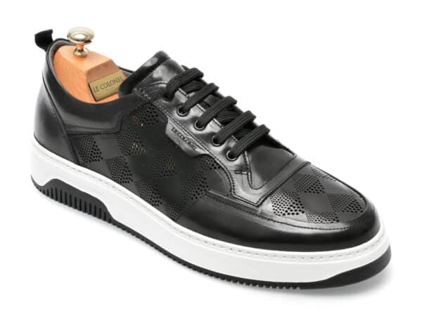 Pantofi LE COLONEL negri, 63236, din piele naturala