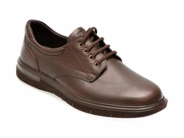 Pantofi OTTER maro, 2804, din piele naturala