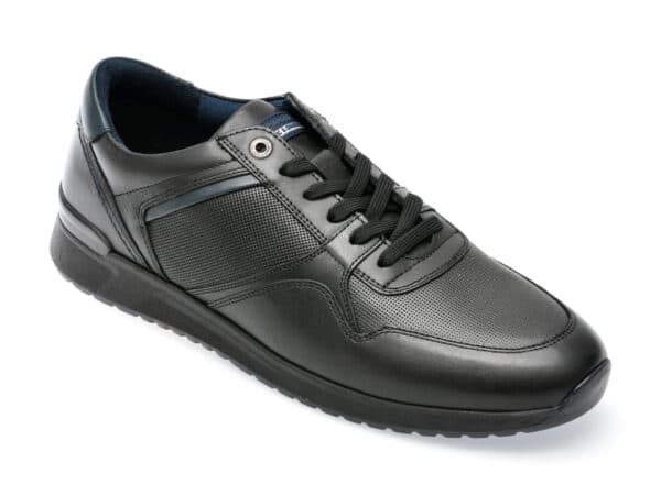 Pantofi SALAMANDER negri, 48704, din piele naturala