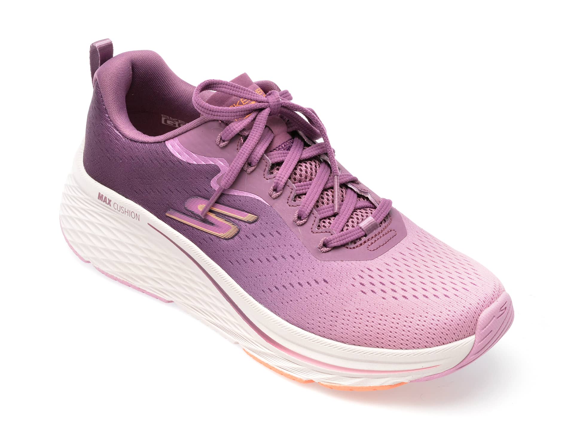 Pantofi SKECHERS mov, MAX CUSHIONING ELITE 2, din material textil